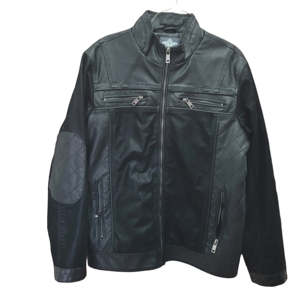 Bleu Grandeur Men's Jacket, Black, Size Small